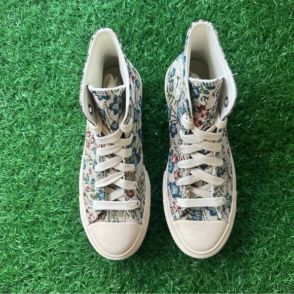 Converse Chuck Taylor All Star Lift Hi Platform Floral Tapestry - Picture 4 of 11